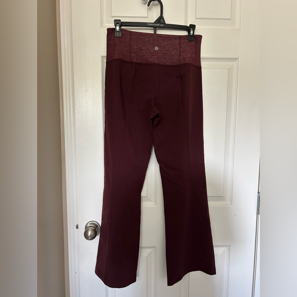 lululemon athletica Burgundy Pants